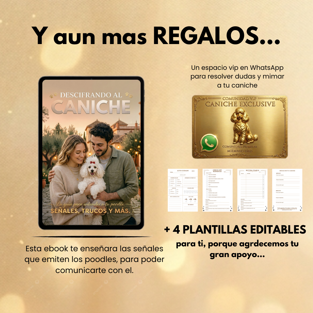 La Guía Completa del Caniche + Regalos